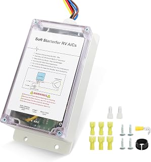 Soft Start for RV Air Conditioner, RV AC Soft Start Kit for Air Conditioner, Soft Starter for RV Enables Easy Start an A/C Appliances on RV Power with a Small Generator