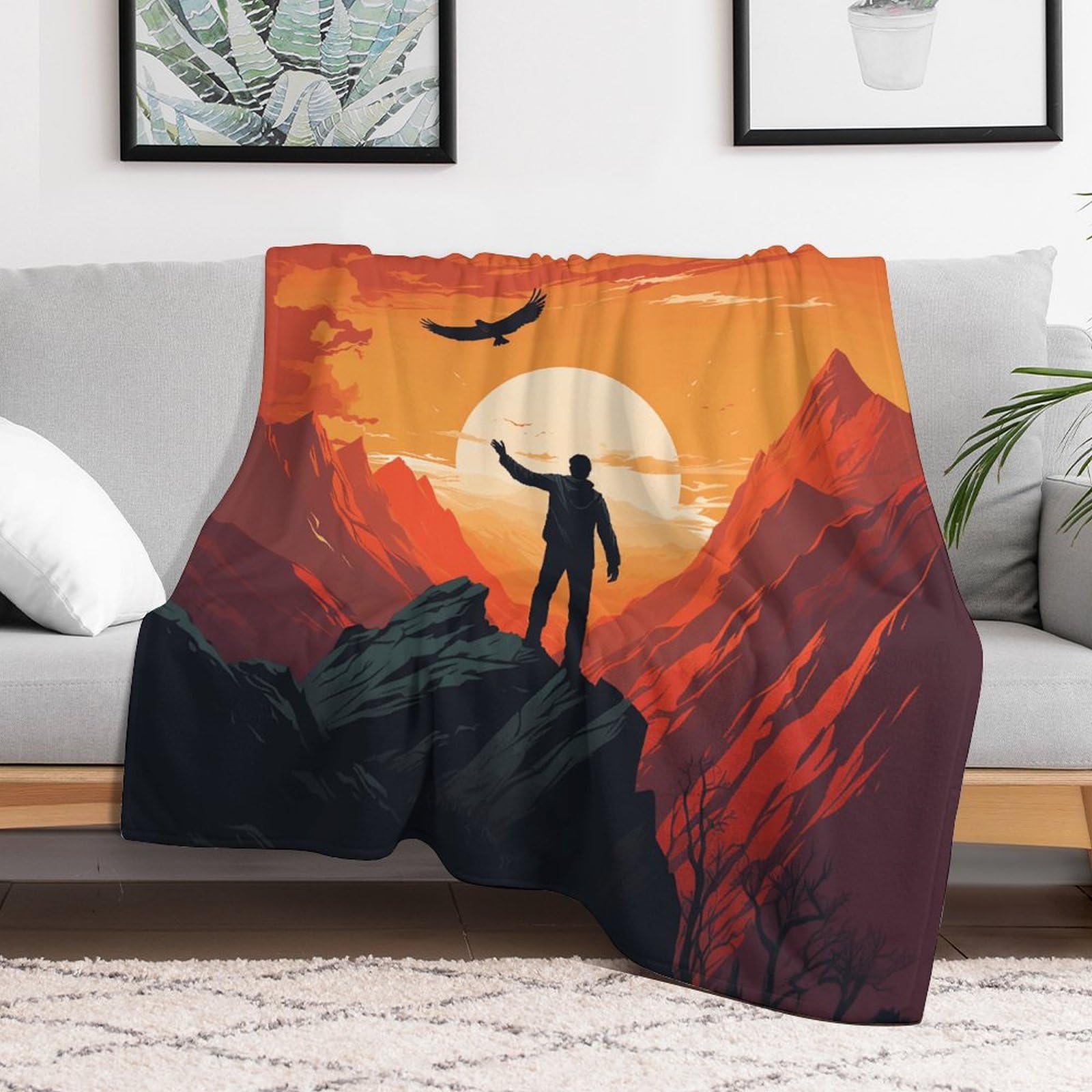 Couverture en micro polaire ultra douce contre le froid et les nuits chaudes