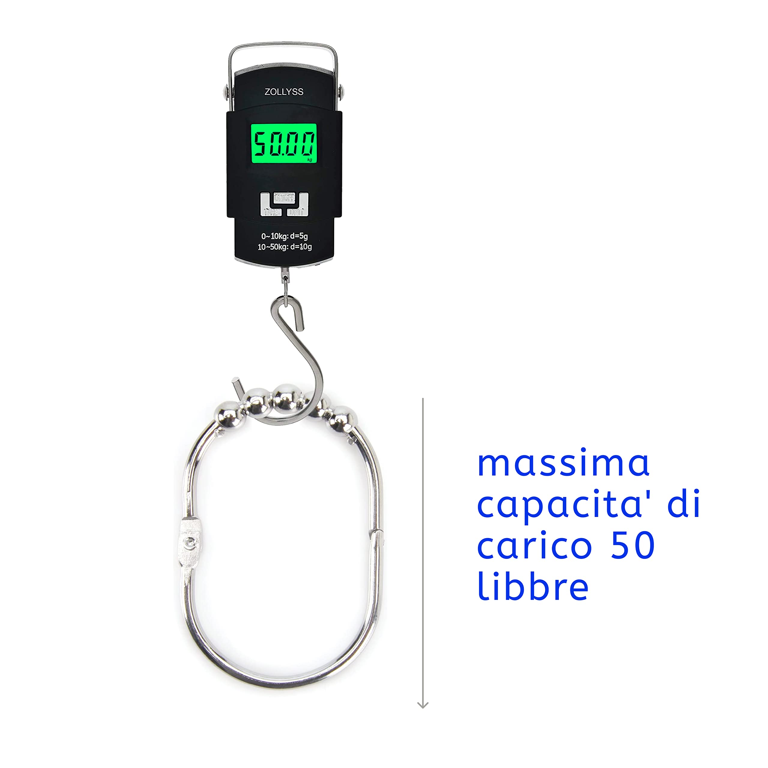 2 Lb. Depot Set di anelli/ganci per tende da doccia larghi, finitura cromata lucida decorativa, rulli Easy Glide, 100% acciaio inossidabile antiruggine, set di 12 anelli