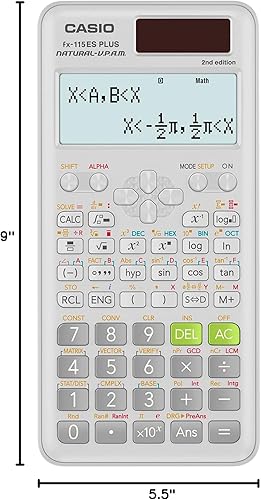 Miniatura 9 de Casio fx-115ESPLUS2 2 edición calculadora científica avanzada
