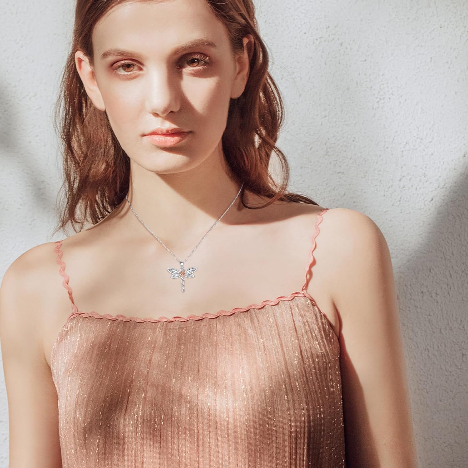 MEDWISE Celtic Dragonfly Necklace for Women 925 Sterling Silver Celtic Pendant Animal Necklace Dragonfly Jewelry Gifts for Women Mom Christmas Gifts - Image 5