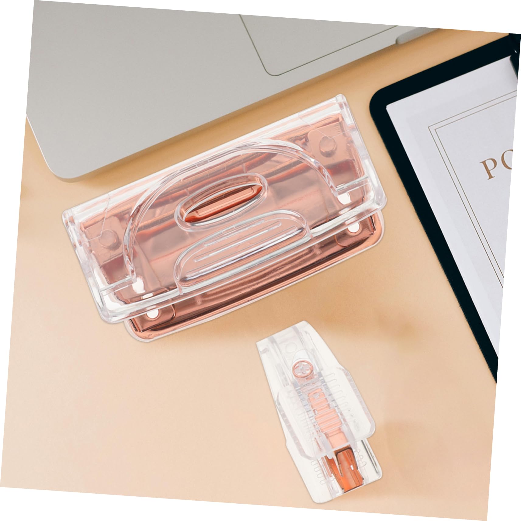 LALAFINA 5sets Perforatore e Estrattore Di Graffette Ufficio Pratico e Versatile Accessori Eleganti Per Organizzazione Documenti Facile Utilizzo Per Maggiore Produttività Design