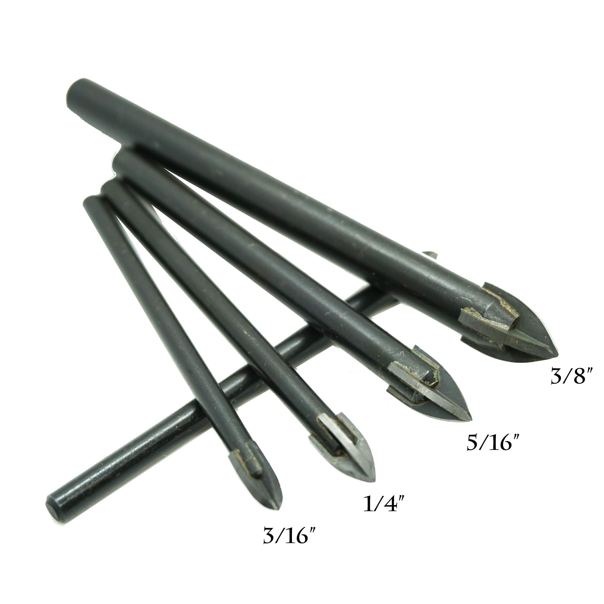 Romax Glass Drill Bit 1/4 inch, Tile Drill Bit 1/4 inch, High