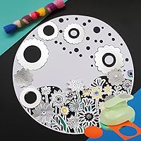 Vista 95 de UCEC Perforadora circular, perforadora circular de 1.25 pulgadas, perforadora de papel, perforadora de papel hecha a mano para manualidades