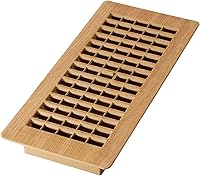Vista 34 de Decor Grates PL410-WH Registro de piso de plástico de 4 pulgadas por 10 pulgadas, blanco