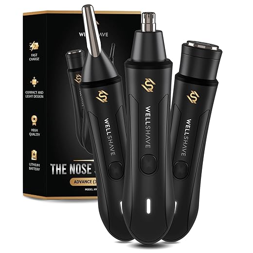 Neustrimmer Basic - Wenkbrauw en Oorhaar trimmer - Neushaartrimmer voor mannen