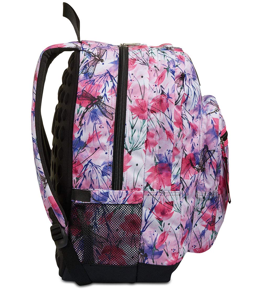 Seven Zaino Scuola Freethink, Rosa, Zaino Doppio Scomparto, Tasca Frontale e Tasca Porta Borraccia, Zaino Medie e Superiori, Bambina Ragazza