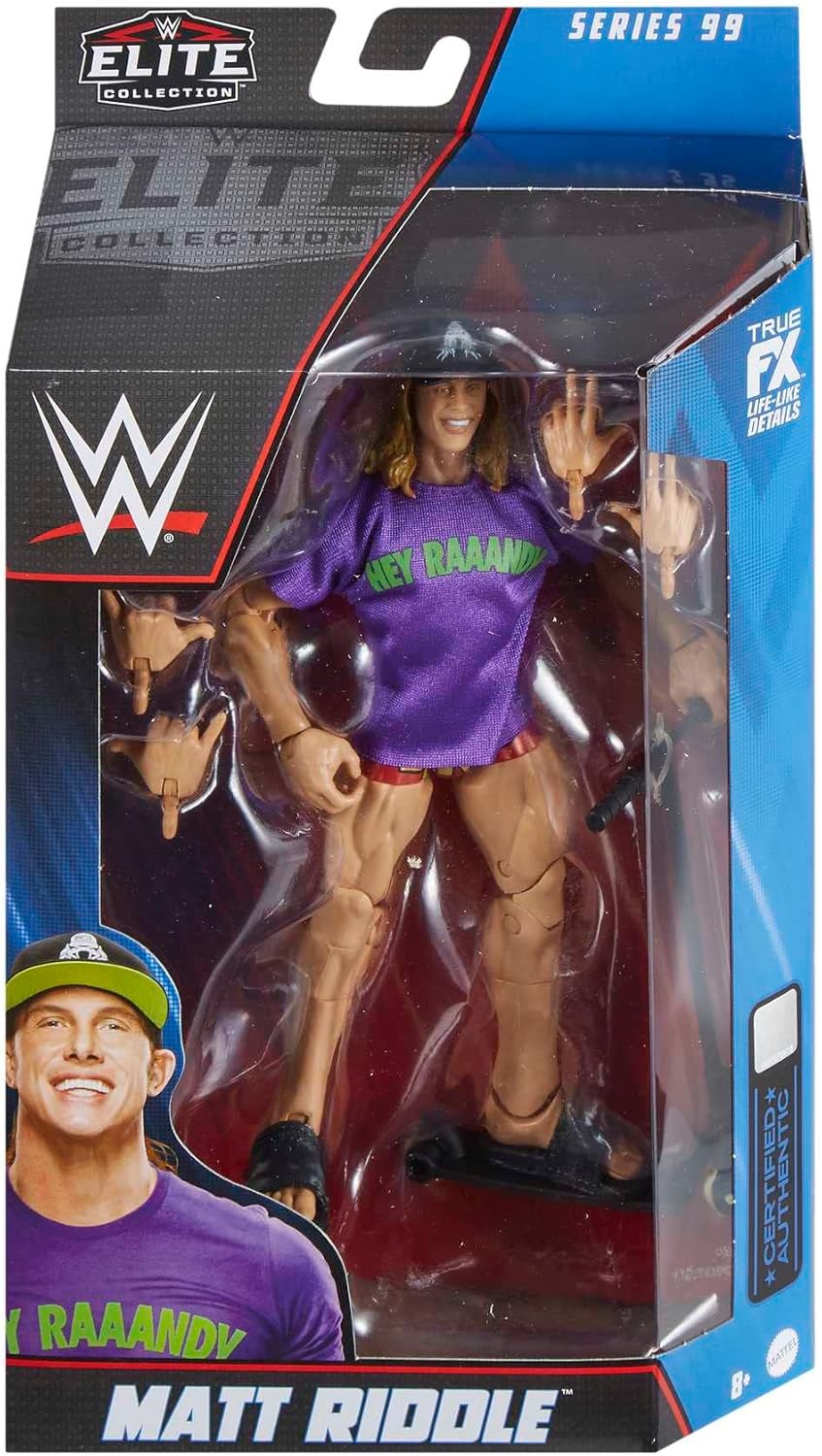 WWE Action Figures WWE Elite Riddle Figure with Accessories