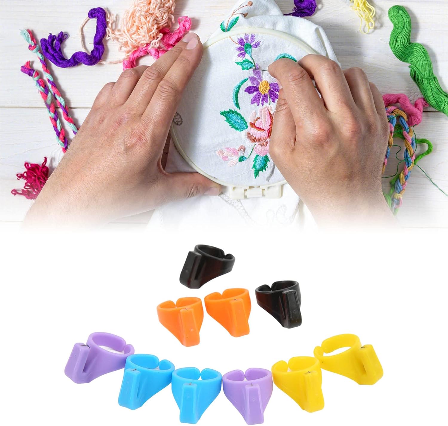 10 Pieces Ring Cutter for Finger, Line Cutterz Ring Plastic