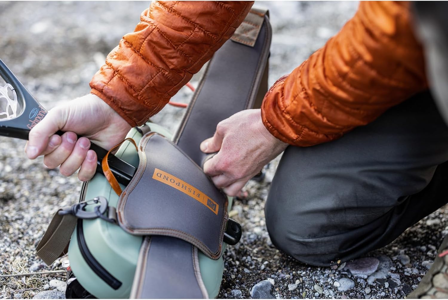 fishpond Thunderhead Small Submersible Fishing Fanny Pack - Eco Yucca | Waterproof Fly Fishing Bag | Fishing Waist Pack - Image 6