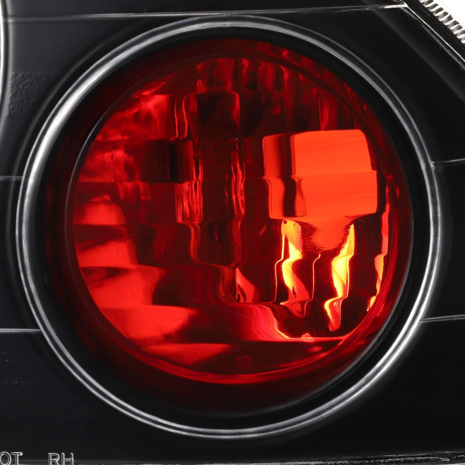 AKKON - For 2000-2002 Mitsubishi Eclipse Sport 2-Door Coupe JDM Black Tail Brake Lights Left + Right Pair