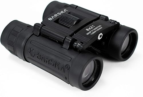 Miniatura 7 de BARSKA Lucid 8x21 Binocular compacto (negro)