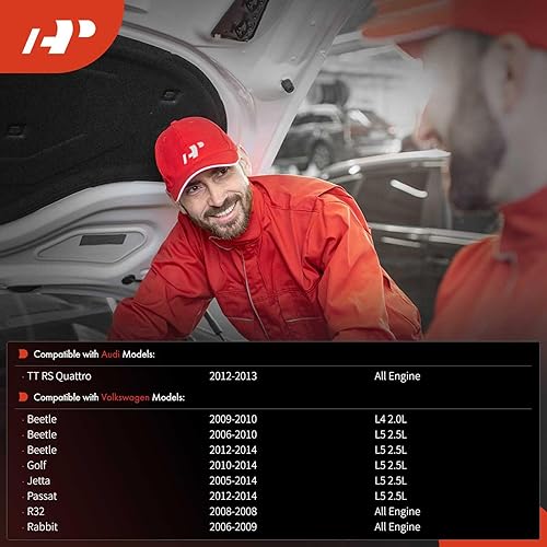 Miniatura 2 de A-Premium Compresor de aire acondicionado con embrague compatible con Volkswagen Jetta 2005-2014, Passat 2012-2014, Golf Beetle Cabrio R32 Rabbit y