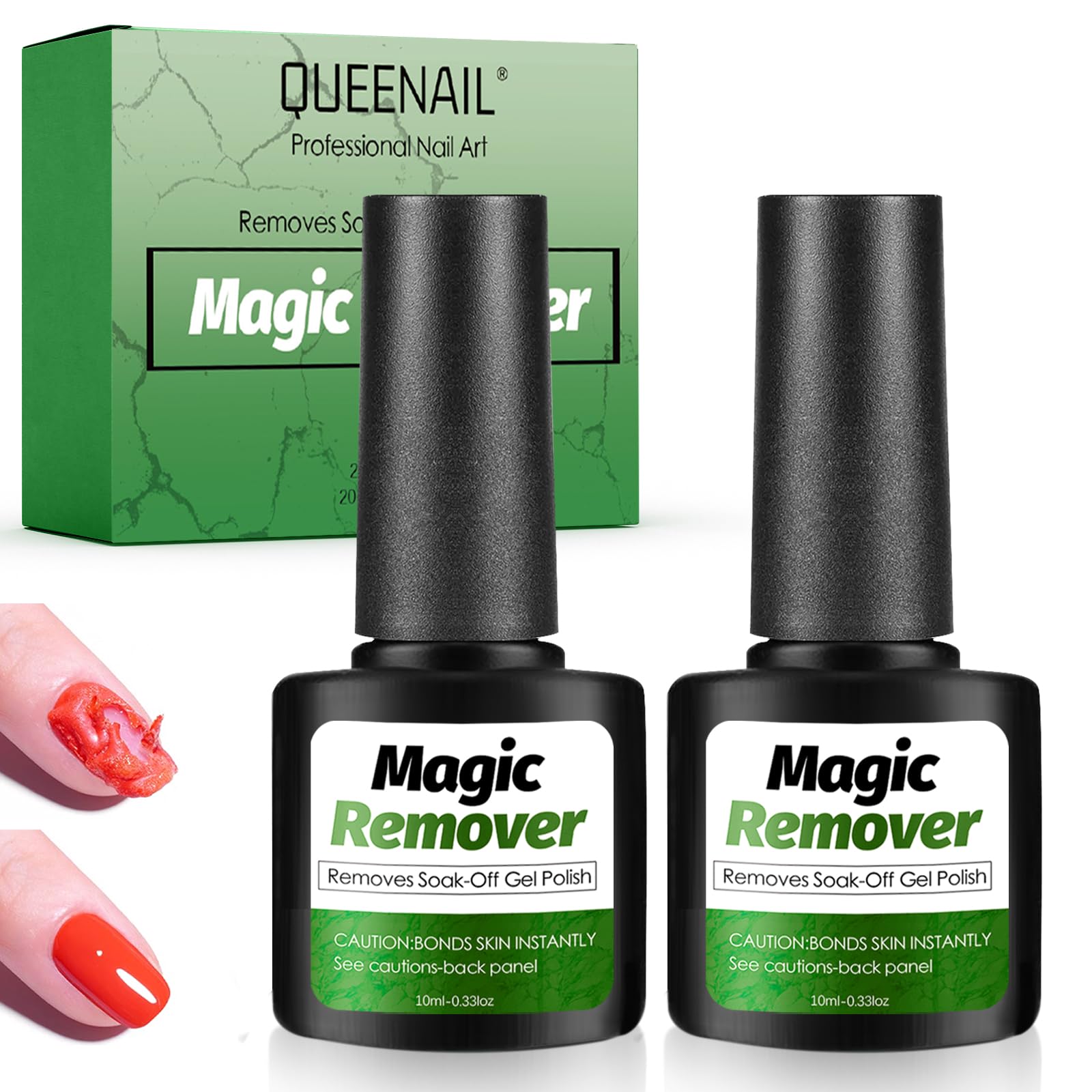  Estere Nail Polish Removes Gel - Facile e Veloce Rimozione Del Gel Della Unghia, Rimozione In 3-5 Minuti, Rimuovo Le Un