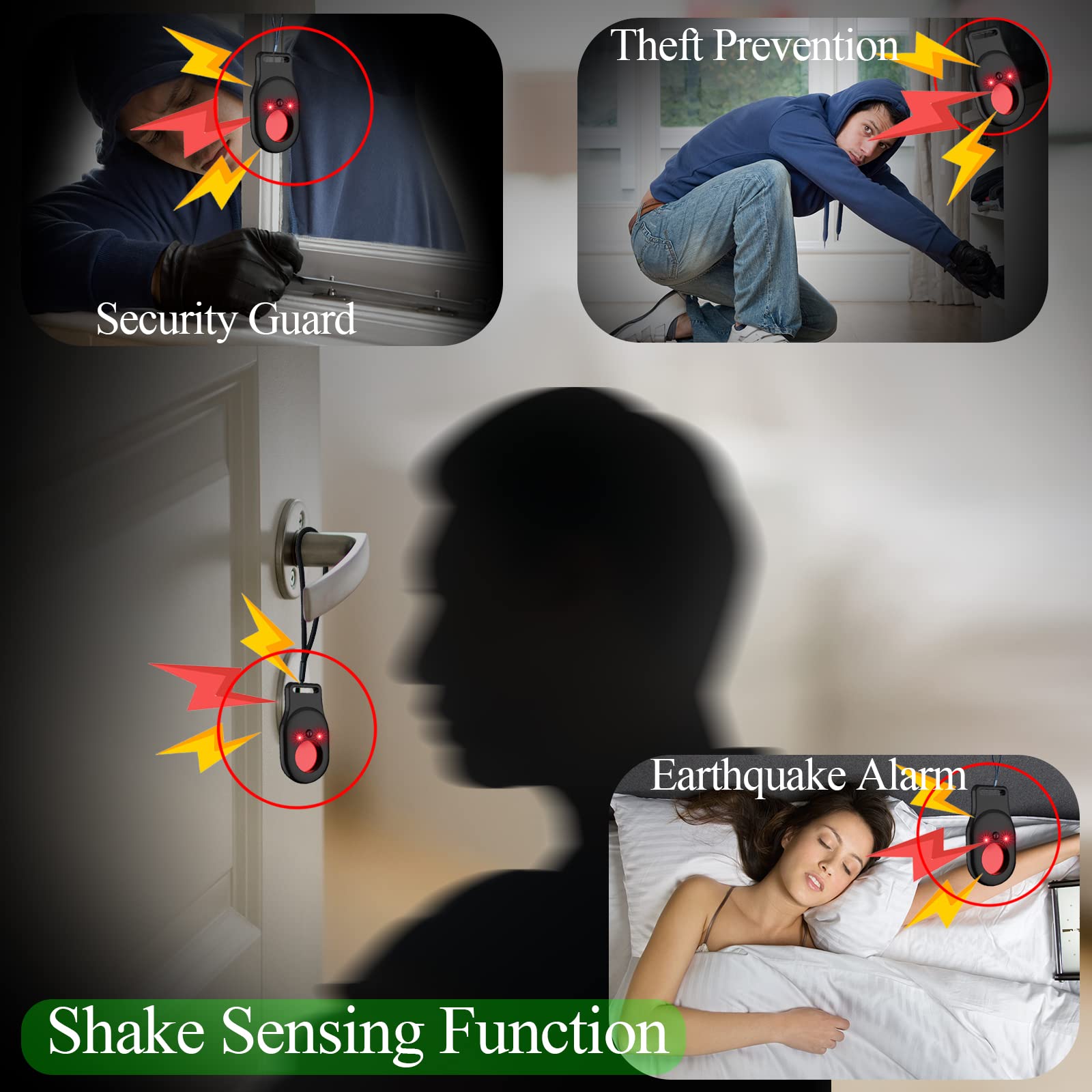 Wanzen Detektor, Kamera Finder & GPS Tracker Finder, RF Scanner mit Magneterkennung, 4-in-1 Gerät für Auto, Hotel, Büro, Zuhause und Reisen, Tragbar & Wiederaufladbar