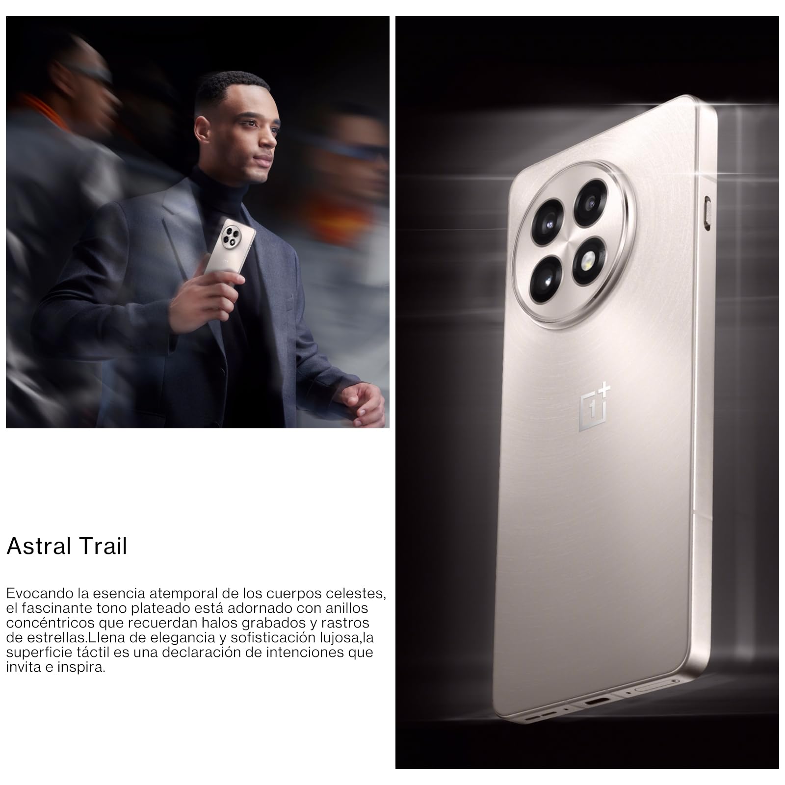 OnePlus 13R 12GB/256GB シルバー　グローバル版 Smartfon OnePlus 13R 12/256GB 6,78