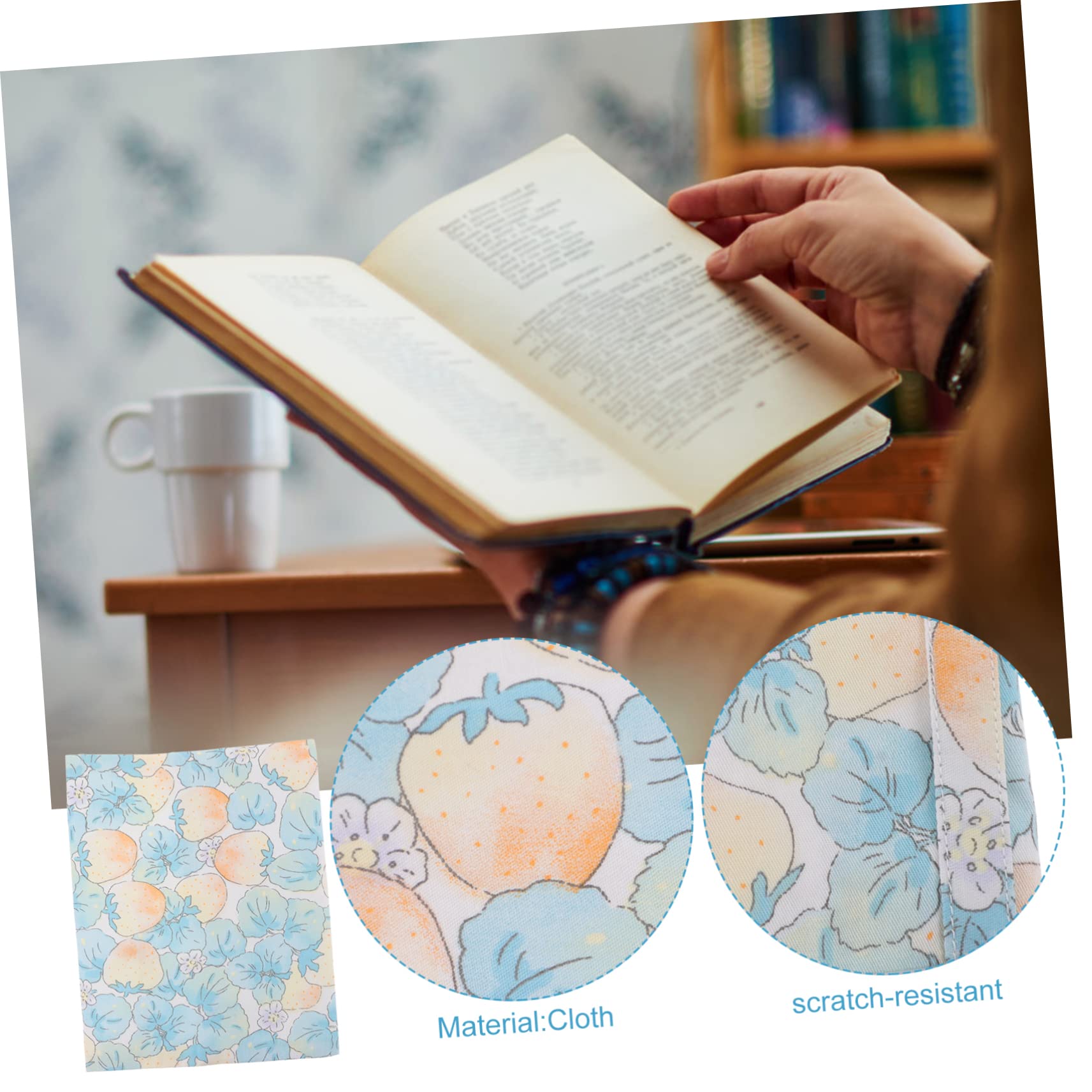 SHINEOFI 3pezzi Lavabile Decorativo e Comfort Per Scuola e Personale Maniche Resistente e Facile