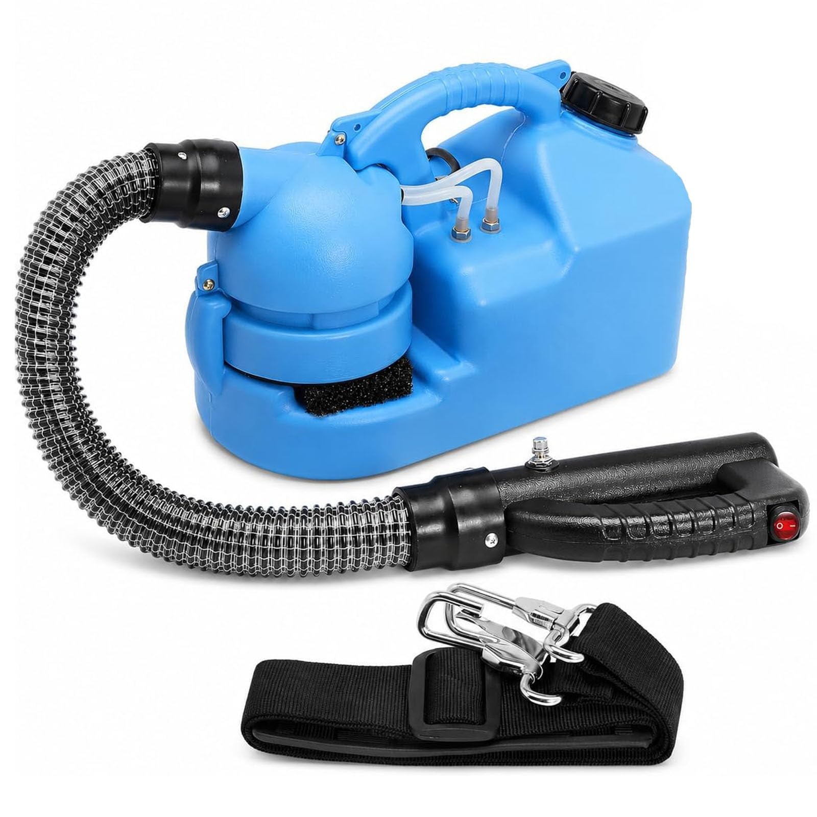 Elektryczna maszyna ULV Fogger, 7L / 1,85 przenośna maszyna do rozpylania fogger Atomizer elektryczny Ultra, regulowany przepływ, dla Restauracja Szkoła hotelowa Wewnątrz i na zewnątrz Publiczny