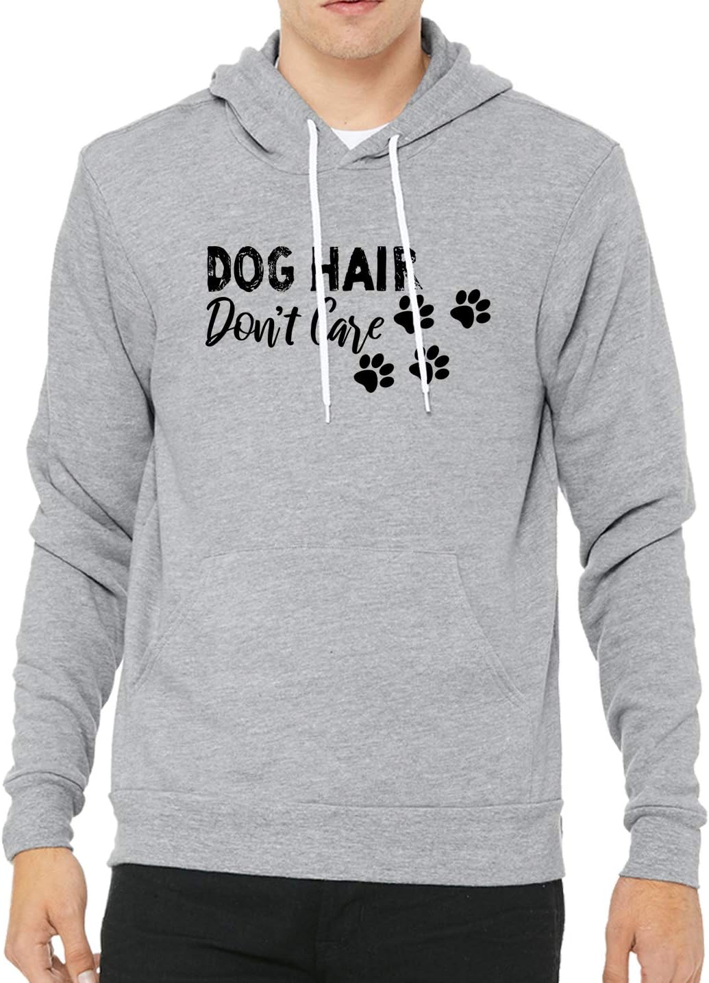 Mato & Hash Dog Hair Don't Care Dog mom Sweatshirts, Woman's Graphic Hoodies