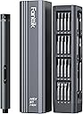 Fanttik E1 Max Electric Screwdriver, Mini Precision Screwdriver Set, 50 Magnetic Bits, Magnetic Storage, 5/32‘’Hex, Repair Tool Kit for Electronics Phone Camera Laptop Watch (Grey)
