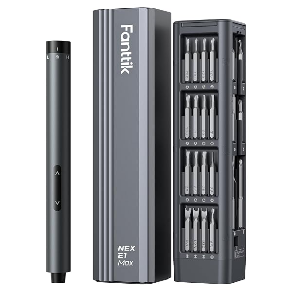 Fanttik E1 Max Mini Elektro-Schraubendreher 50-in-1 für iPhone, Laptop, Brillen