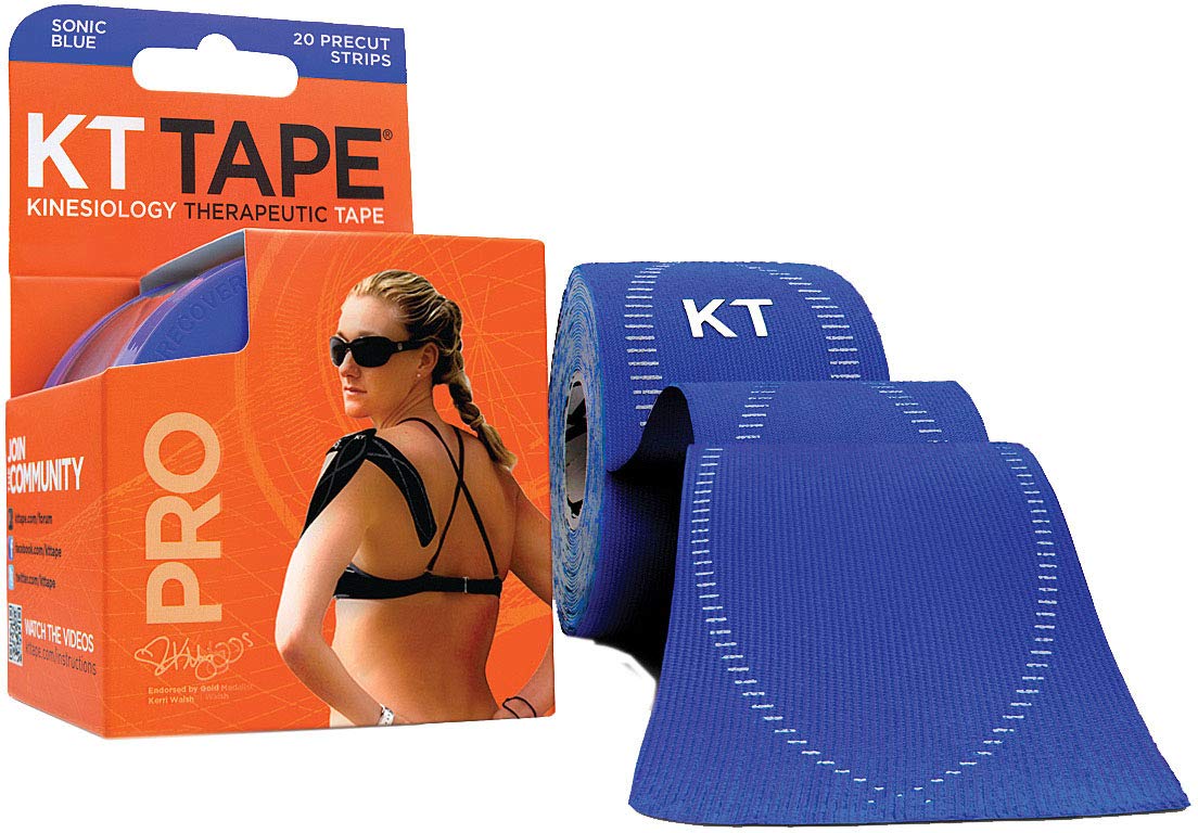 KTテープ　PRO　ソニックブルー Amazon.com: Kt Tape Pro Kinesiology Therapeutic Sports Tape, 20