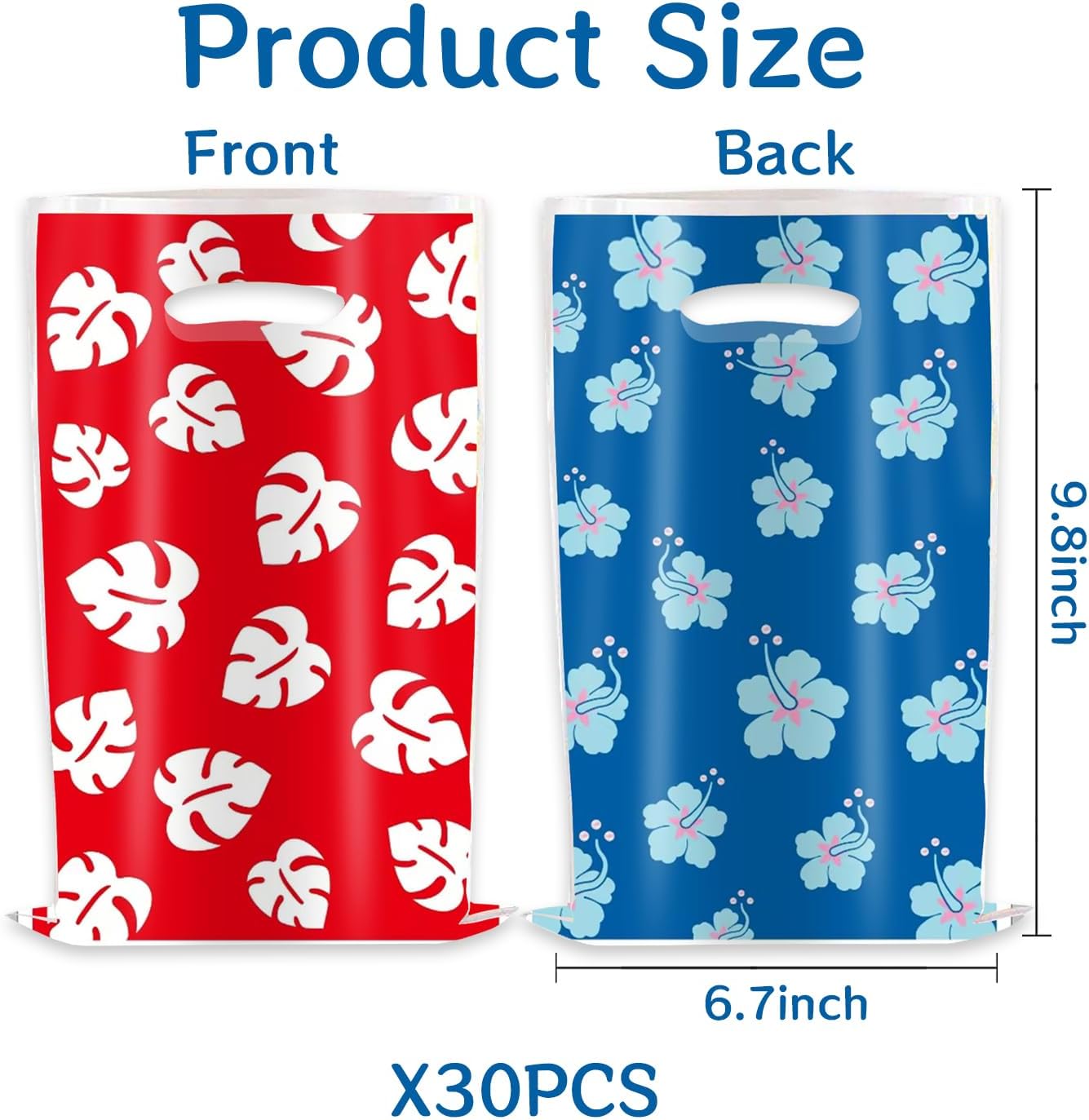 Cihuyuxia 30pcs Stitch Party Gift Bags Cartoon Stitch Candy Favor Bags for Cartoon Animation Theme Party Decoration Supplies - Image 3