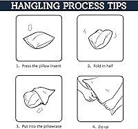 Vista 7 de StangH Funda de almohada corporal de terciopelo azul marino, funda de almohada de 20 x 54 pulgadas, funda protectora de almohada corporal suave