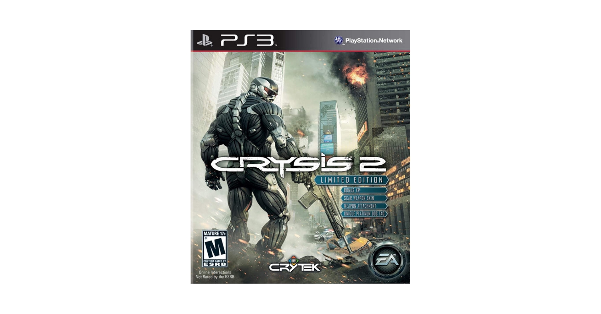Amazon.com: Crysis 2 - Limited Edition (PS3) : Video Games
