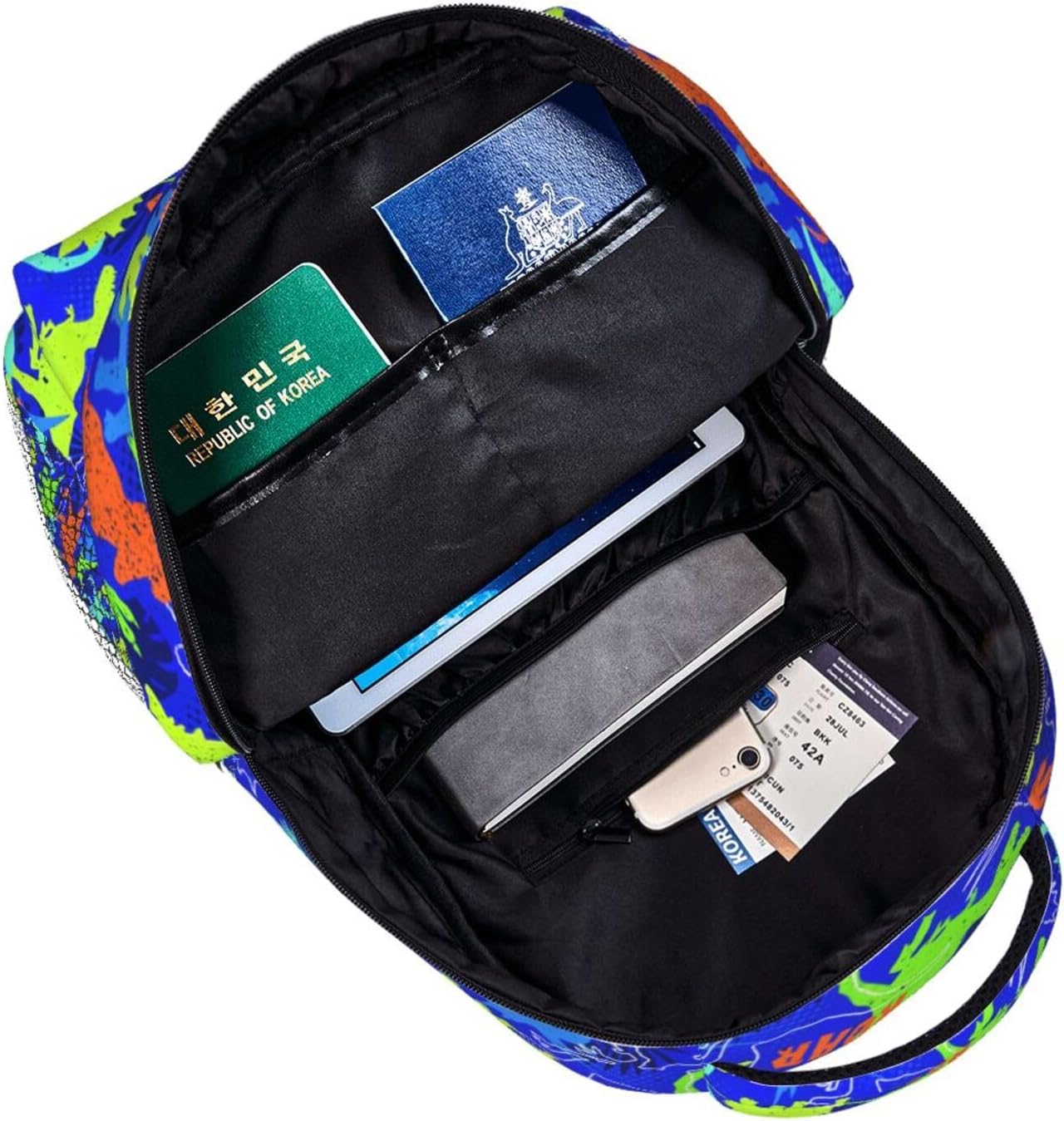 Dinosaur Backpack for Boys Kids School Backpack Laptop Backpack Travel Hiking Camping Work Computer Back Packs School Gifts