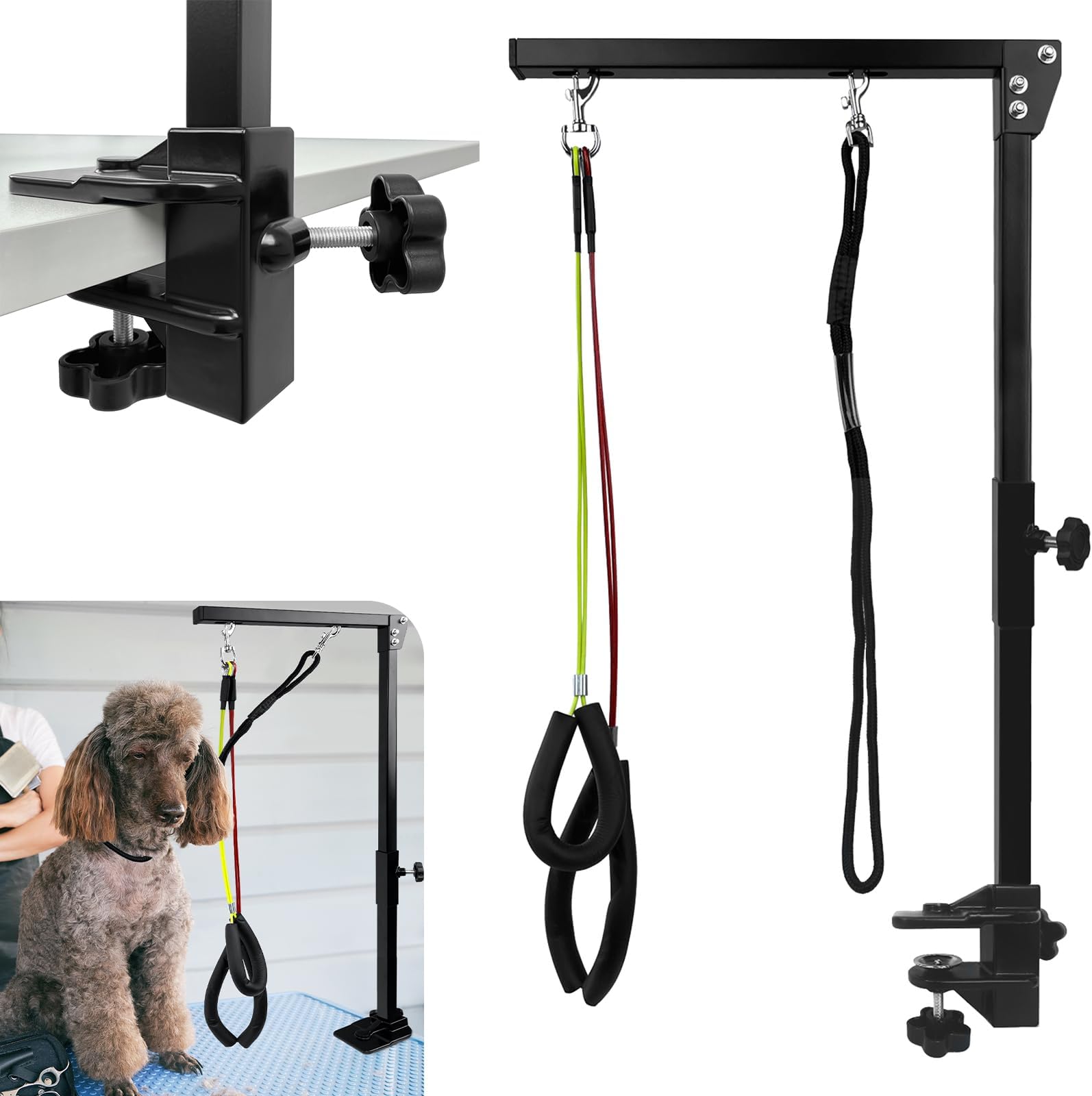 JNGLGO Haustier Fellpflege Arm Mit Klemme