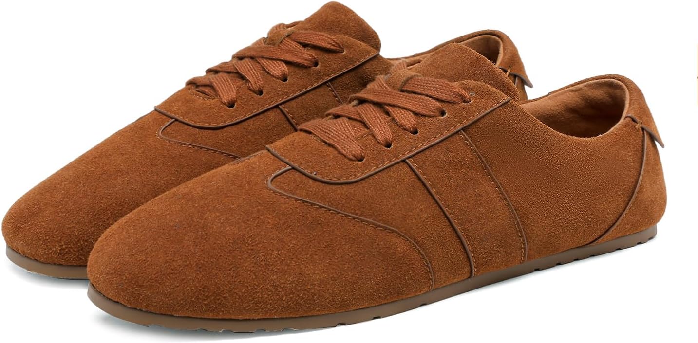 Ribbon Lace-Up Fashion Sneakers for Women Comfortable Non Slip Tennis Sneaker Lightweight Arch Support Walking Shoes - Image 3