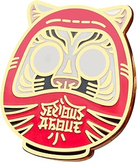 Animated Enamel Pins - Funny Adult Interactive Brass & Enamel Lapel Pin for Jackets, Hats, Bags & Gifts