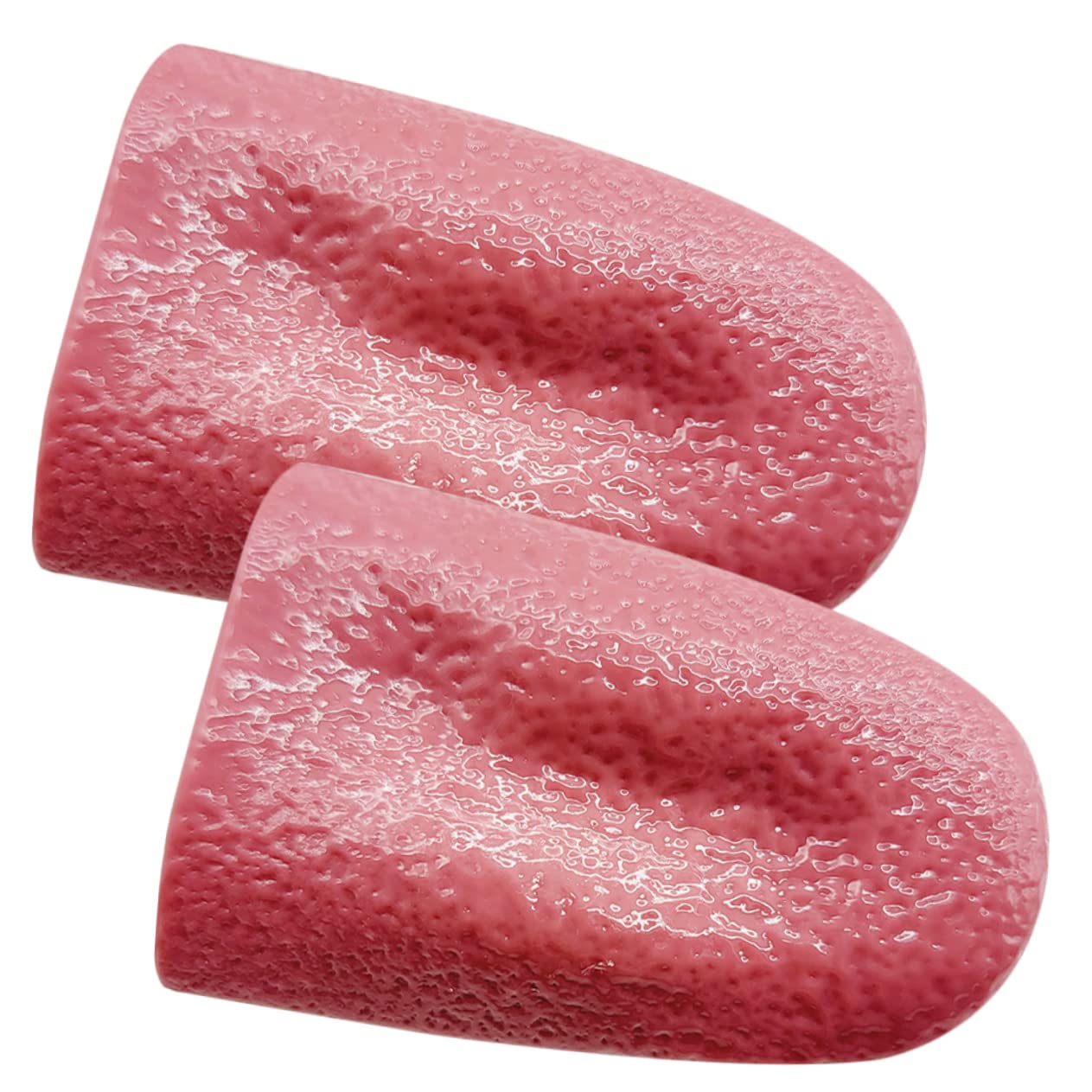 3-Piece Realistic Fake Tongue Props - Halloween Prank & Magic Trick Gross Joke Toys