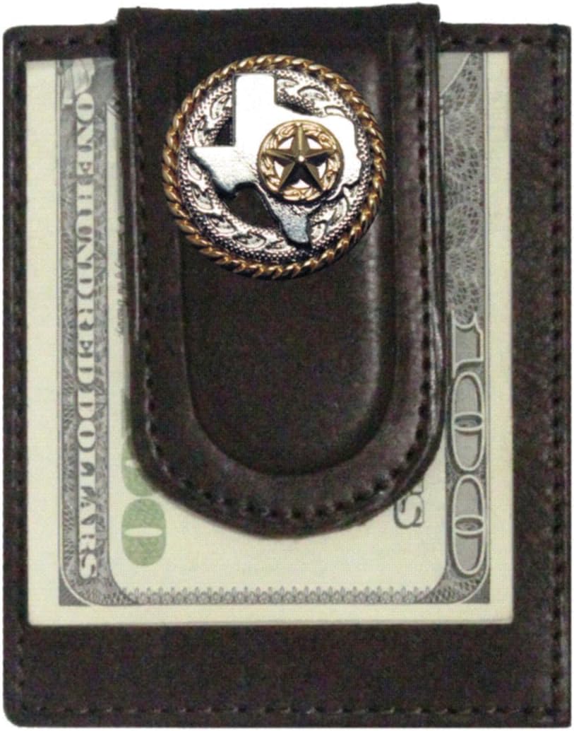Custom Texas Rope and Star Paul and Taylor Money Clip Wallet