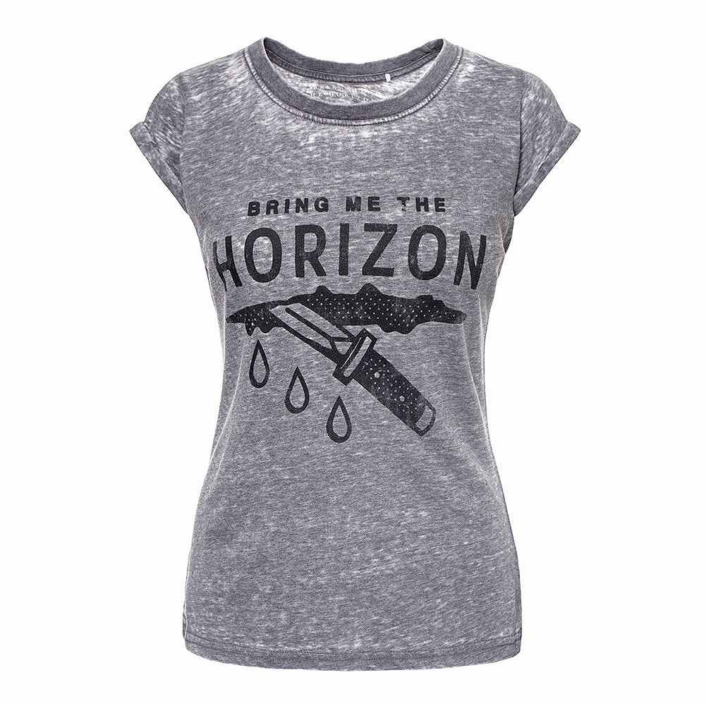 Bring Me The Horizon 'Wound' Womens Burnout T-Shirt