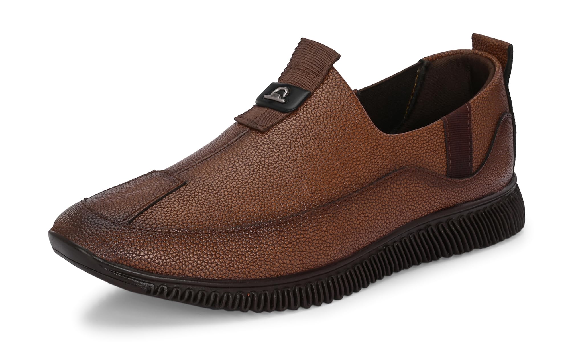 Server Loafers for Men | Loafer Shoes for Men Casual | Moccasins for Men | Lightweight Slip-Ons Shoes | Soft Cushioned Insole | Trendy Non Lace-up Design | Stylish & Comfortable Shoe for Men Tan (B0DG324MRK) Amazon Price History, Amazon Price Tracker