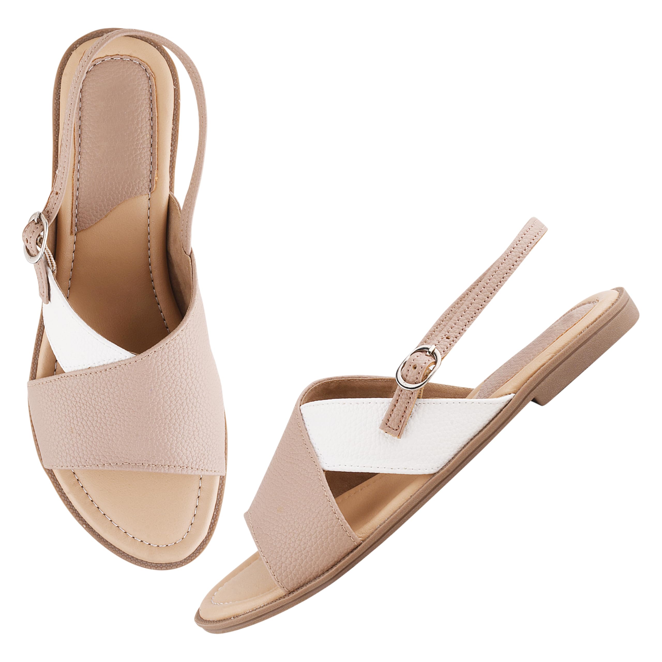 Women's Prideco Flat, Fashion Sandals with Strap, Suitable for Fusion Outfit-image-6