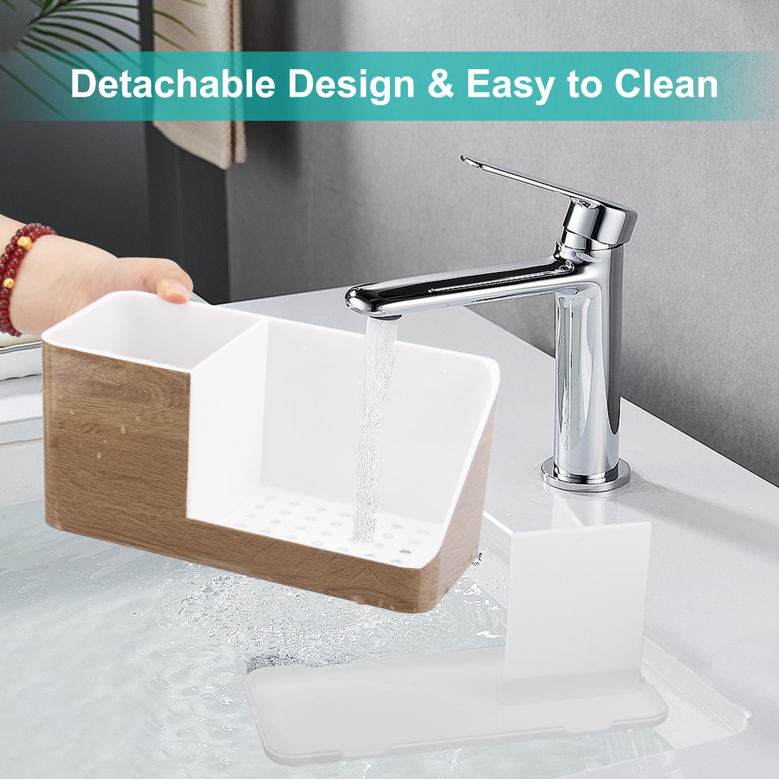 PARKMANI Toothbrush Holders for Bathroom Countertop Kids Electric Toothbrush and Toothpaste Holder - Image 4