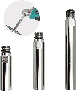 5/8"-11 Thread Angle Grinder Extension Shaft Set Connecting Rotary Rod Car Polishing Adapter of 3pcs, 3 inch, 3.9inch, 5.5inch
