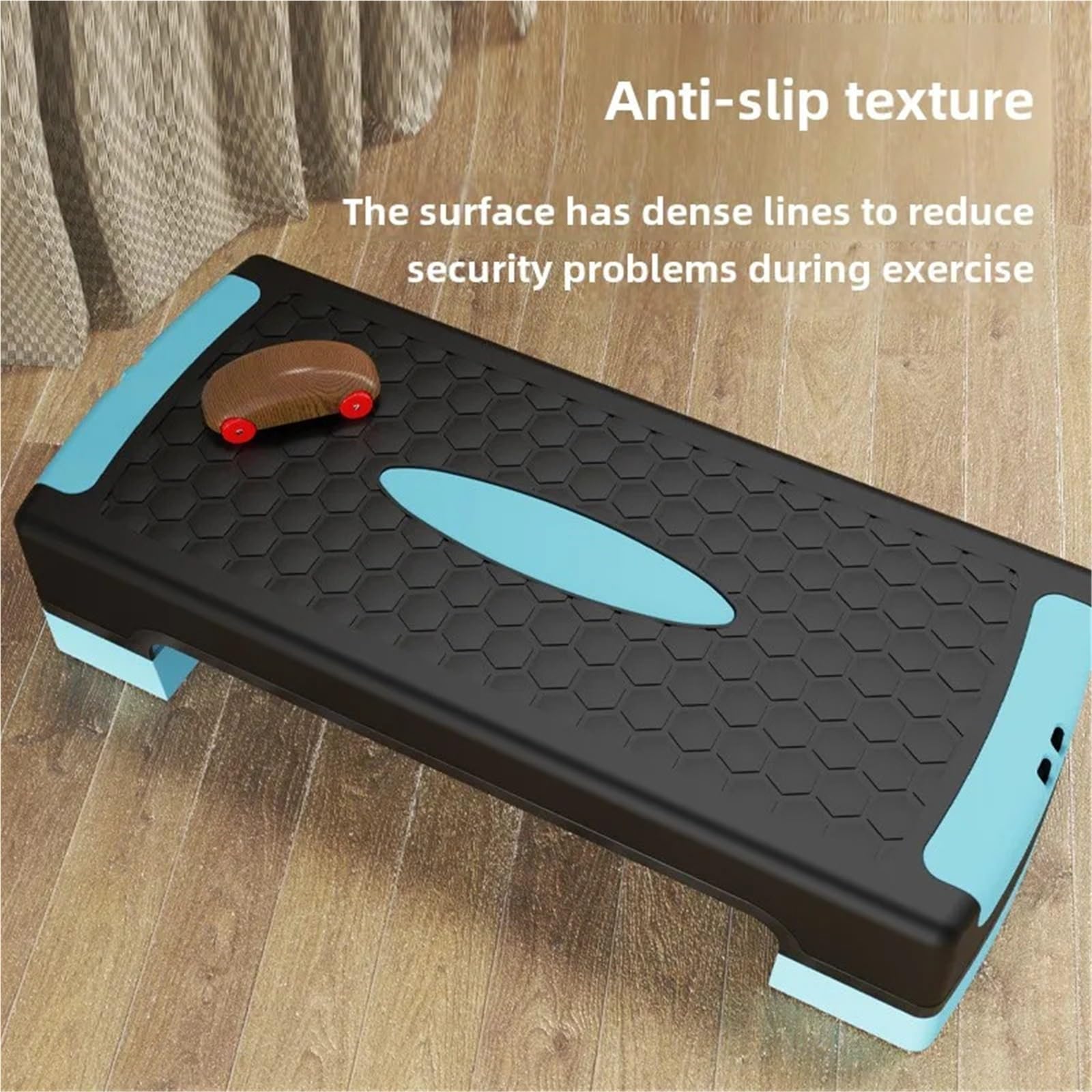 Aerobic Exercise Step Platform Pedal de salto deportivo aeróbico ajustable for Yoga en casa y enseñanza privada ritmo paso a for plataformas ejercicio