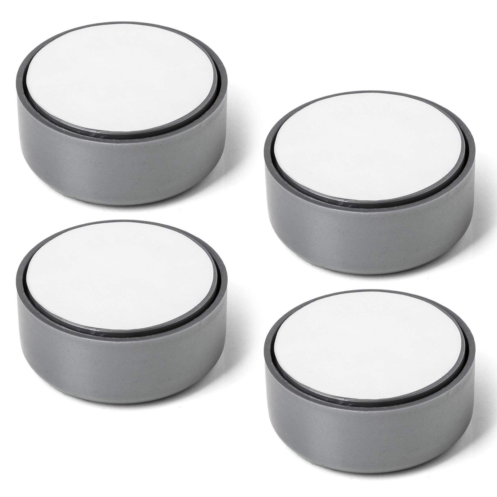 SOTECH 4er Set Möbelfuss Golf Gleitfuss Sofafuss Sockelfuss Möbelgleiter grau verstellbar