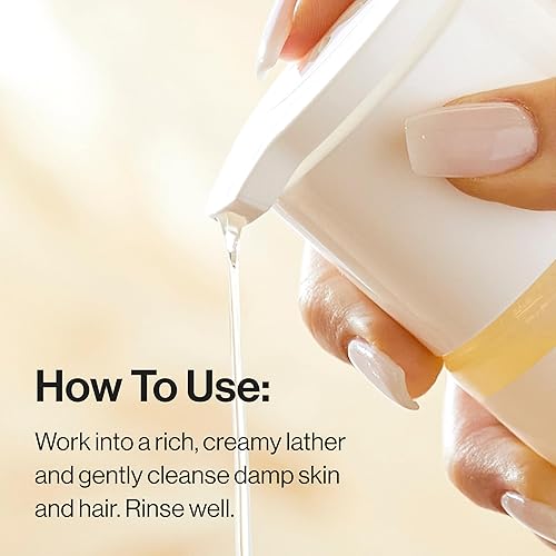 Miniatura 8 de The Honest Company Champú y gel de baño 2 en 1, sin fragancia, suave, sin desgarros, hipoalergénico, derivado de forma natural, piel sensible, 18