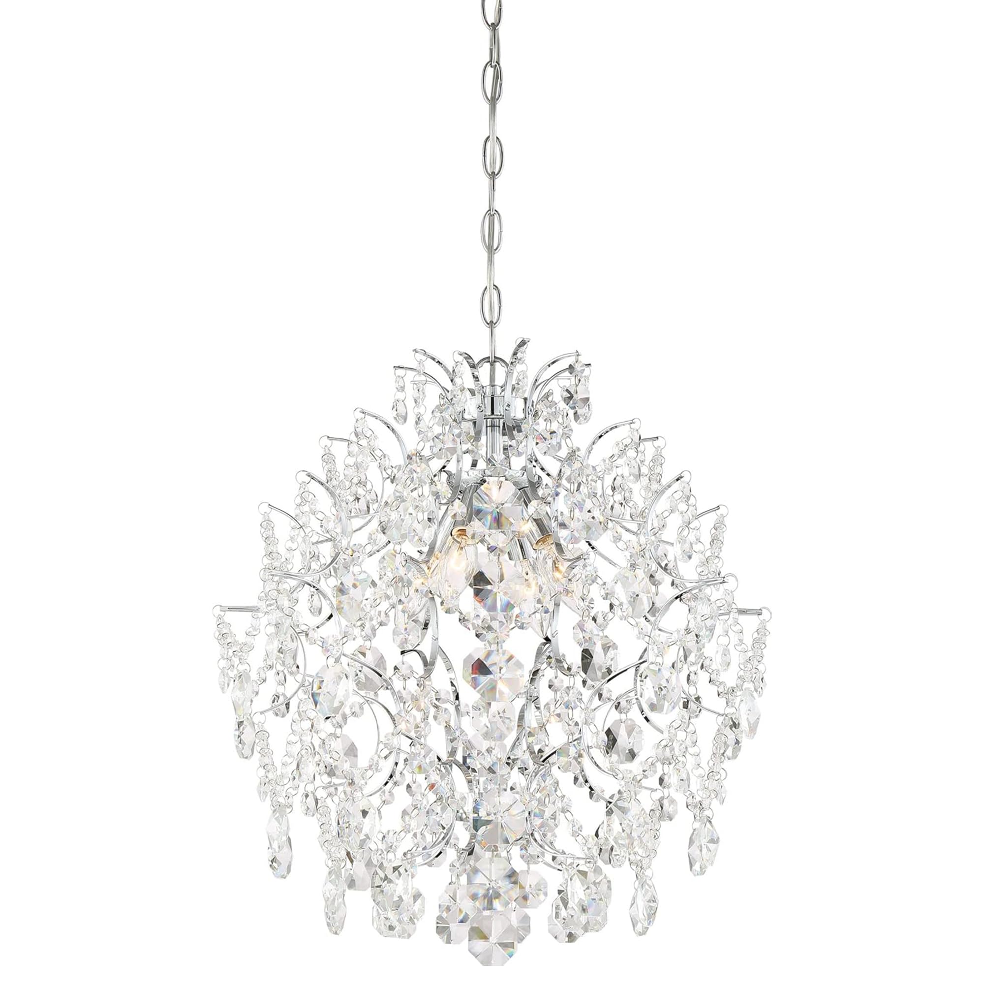 Minka Lavery Crystal Chandelier Lighting 3156-77 Isabella's Crown