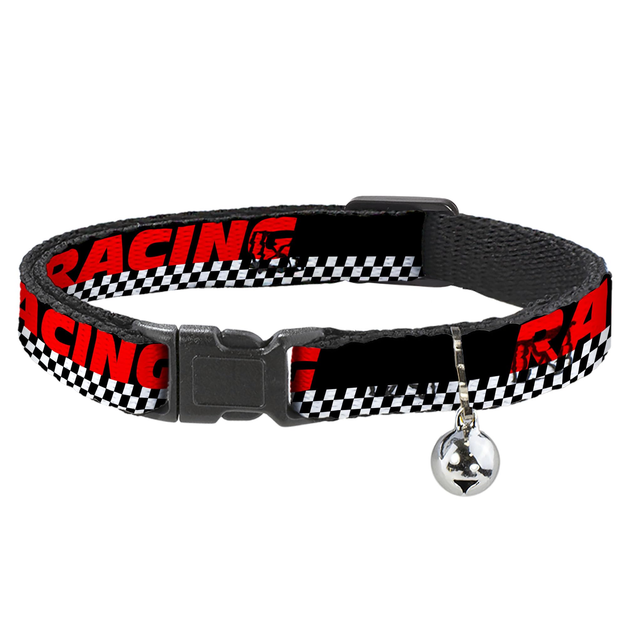 Collar para gato Buckle-Down de nailon premium con enganche resistente de 30 cm