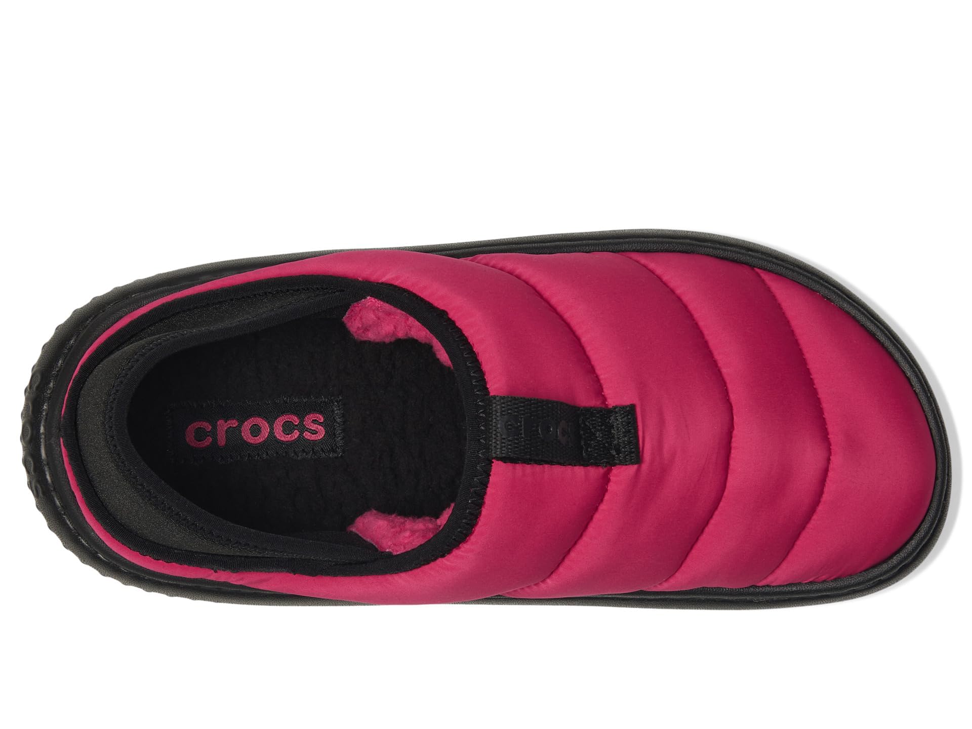 Crocs Classic Puff Moc (Little Big Kid), Pantofole Unisex-Bambini e Ragazzi, Frutto del Drago Multicolore, 1 US
