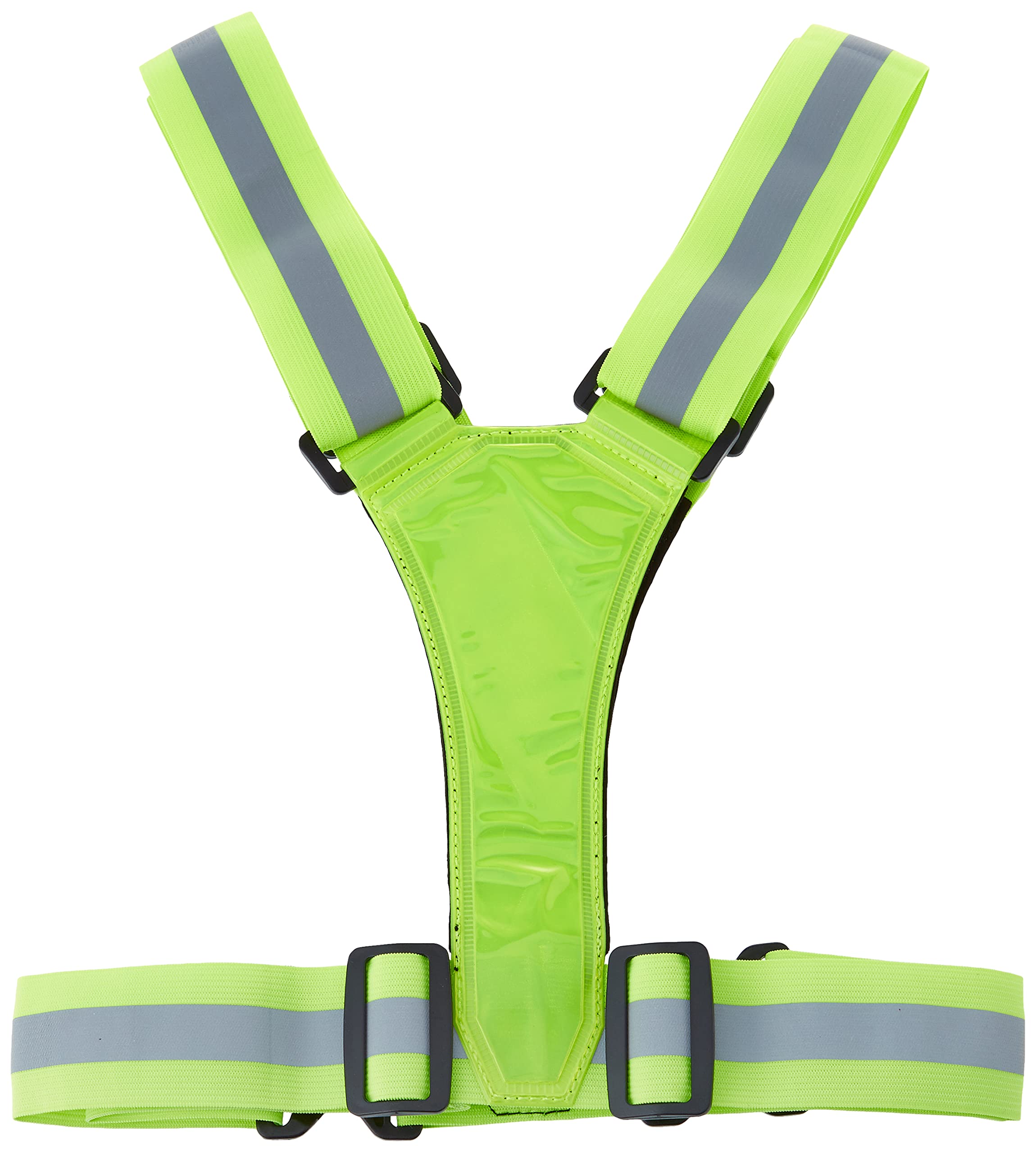 Cuerpo/Chaleco con Luces LED Frontal Y TRASERAS para Scooter, verde