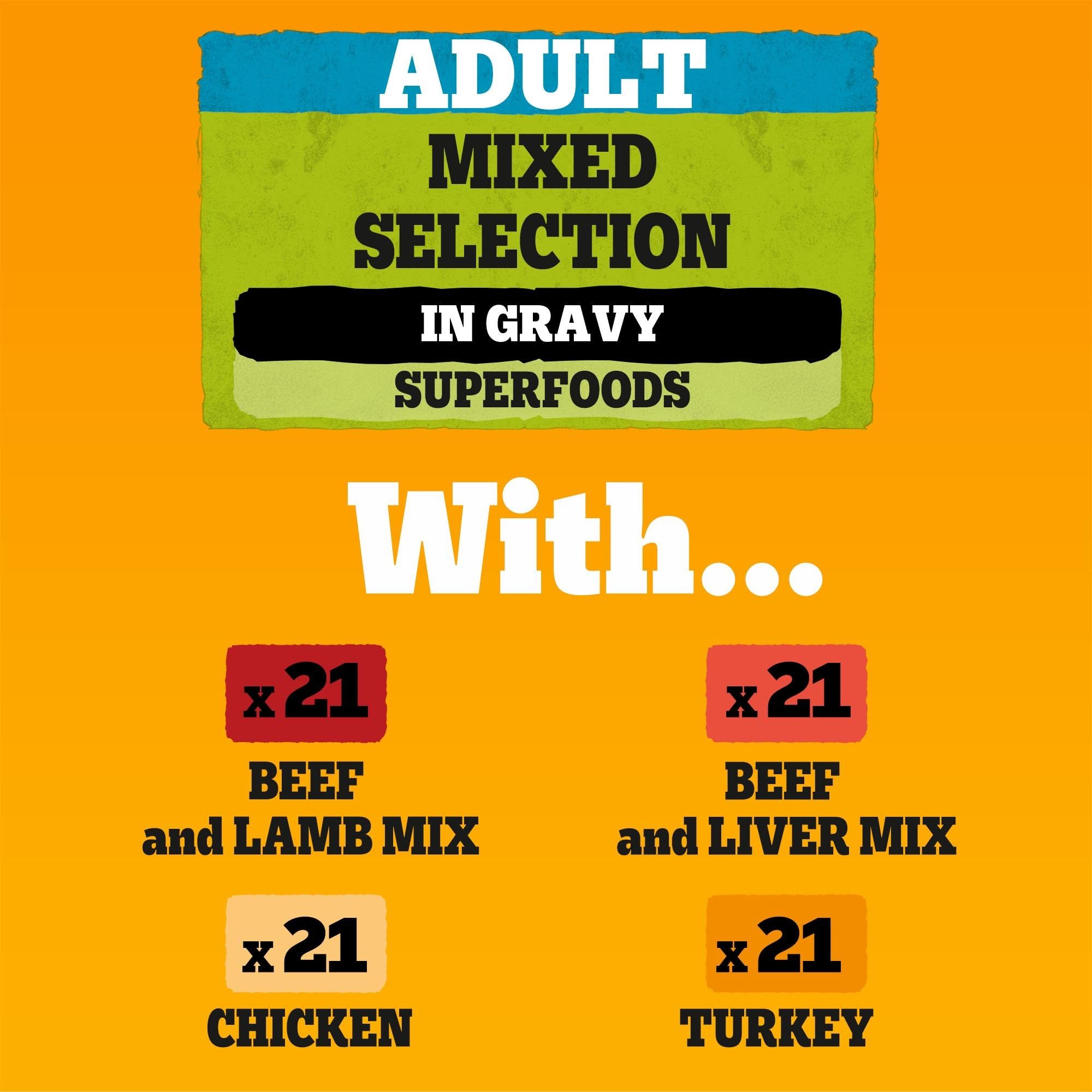 Pedigree Vital Protection, Cibo per Cani con Pollo e Agnello in Gelatina [Etichetta in Lingua Italiana Non Garantita]