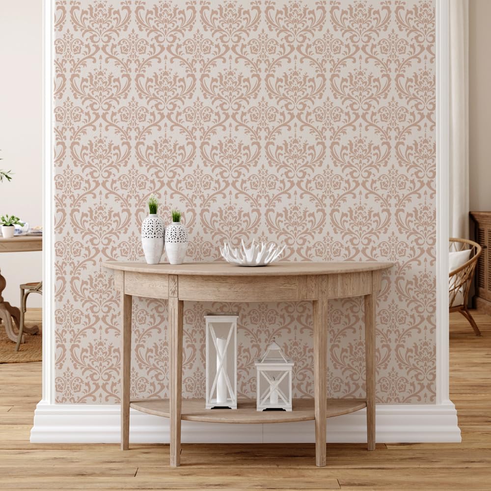 RE-COVERTILES - Stencil per Pittura e Decorazione | Flessibili Lavabili e Riutilizzabili | per Pareti, Pavimenti e Mobili | Decalcomanie | Carta da Parati | Piastrelle | 60x40 cm