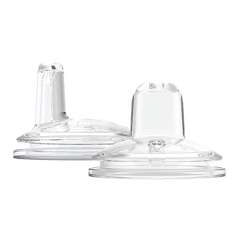 Miniatura 7 de Dr. Brown's Milestones - Botella de cuello ancho con asas 100% de silicona, asas de fácil agarre con boquilla suave para sorber, 9 onzas, verde, 1